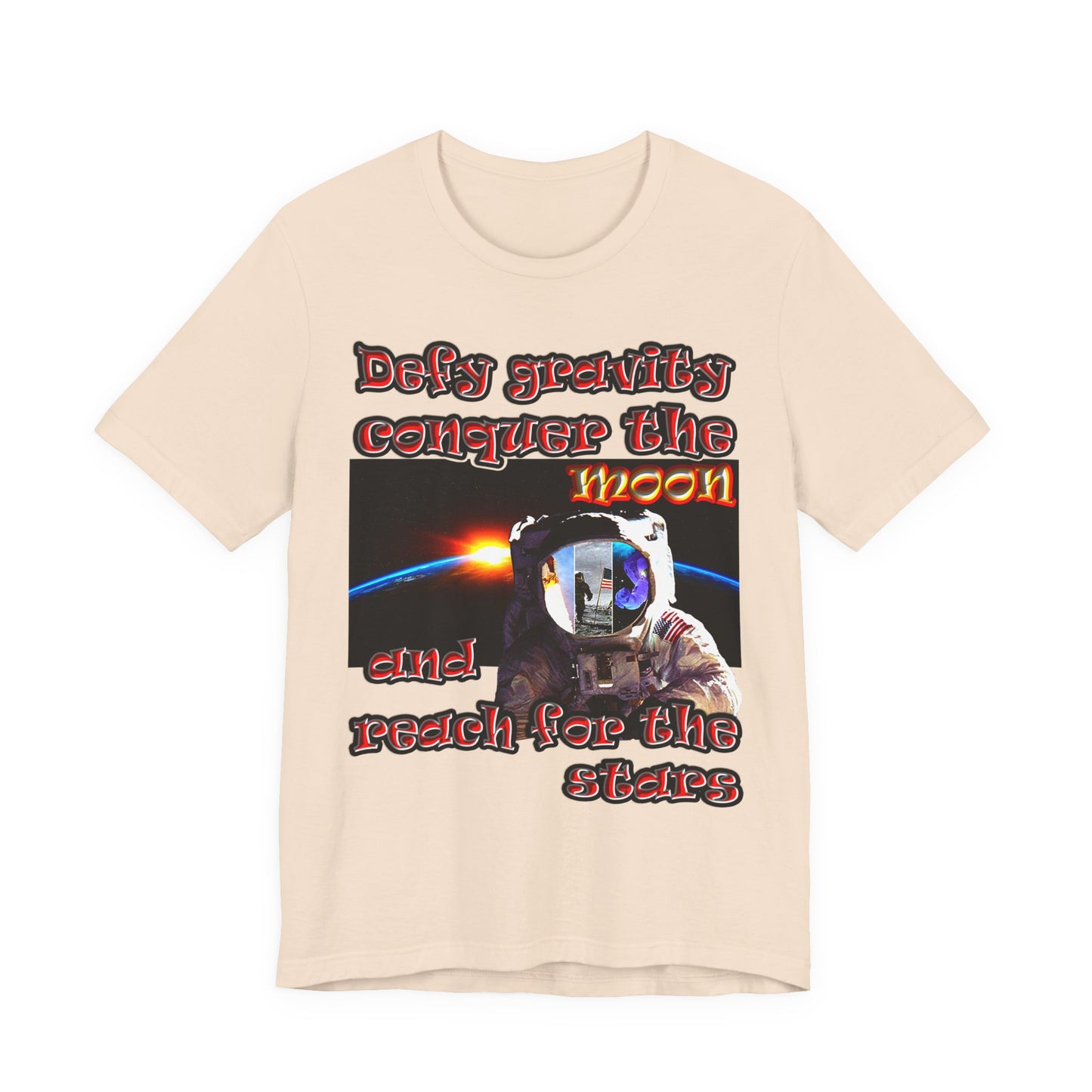 defy conquer reach - Unisex Jersey Short Sleeve Tee