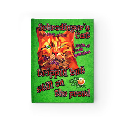 schrodinger's cat - journal-blank (green turf)