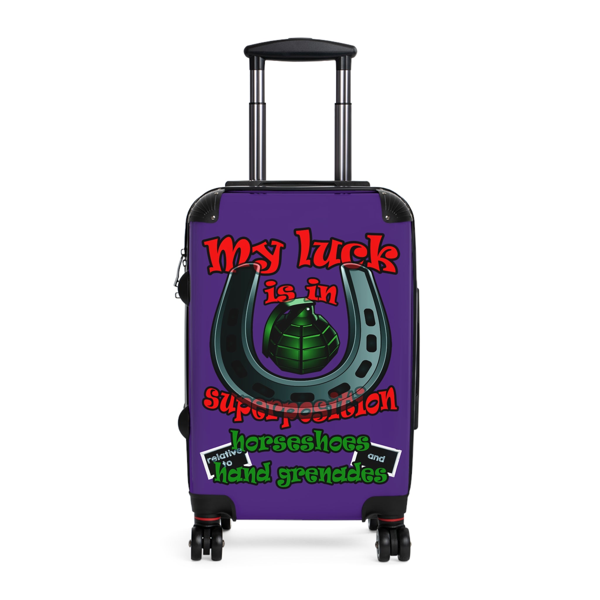 my luck - Suitcase (purple)