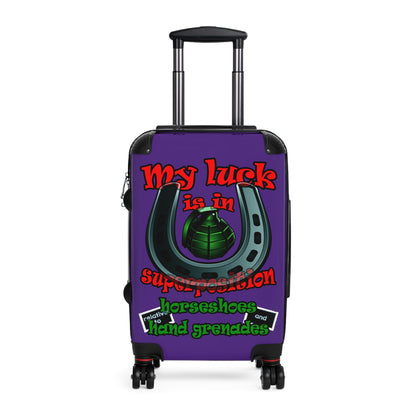 my luck - Suitcase (purple)