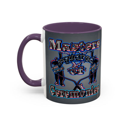 em cee squared - Accent Mug (grey-light grey)