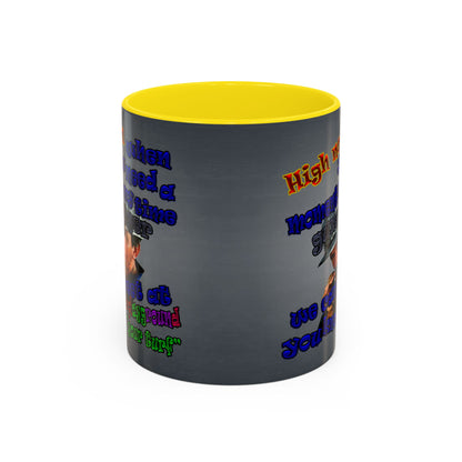 high noon - Accent Mug (grey-light grey)
