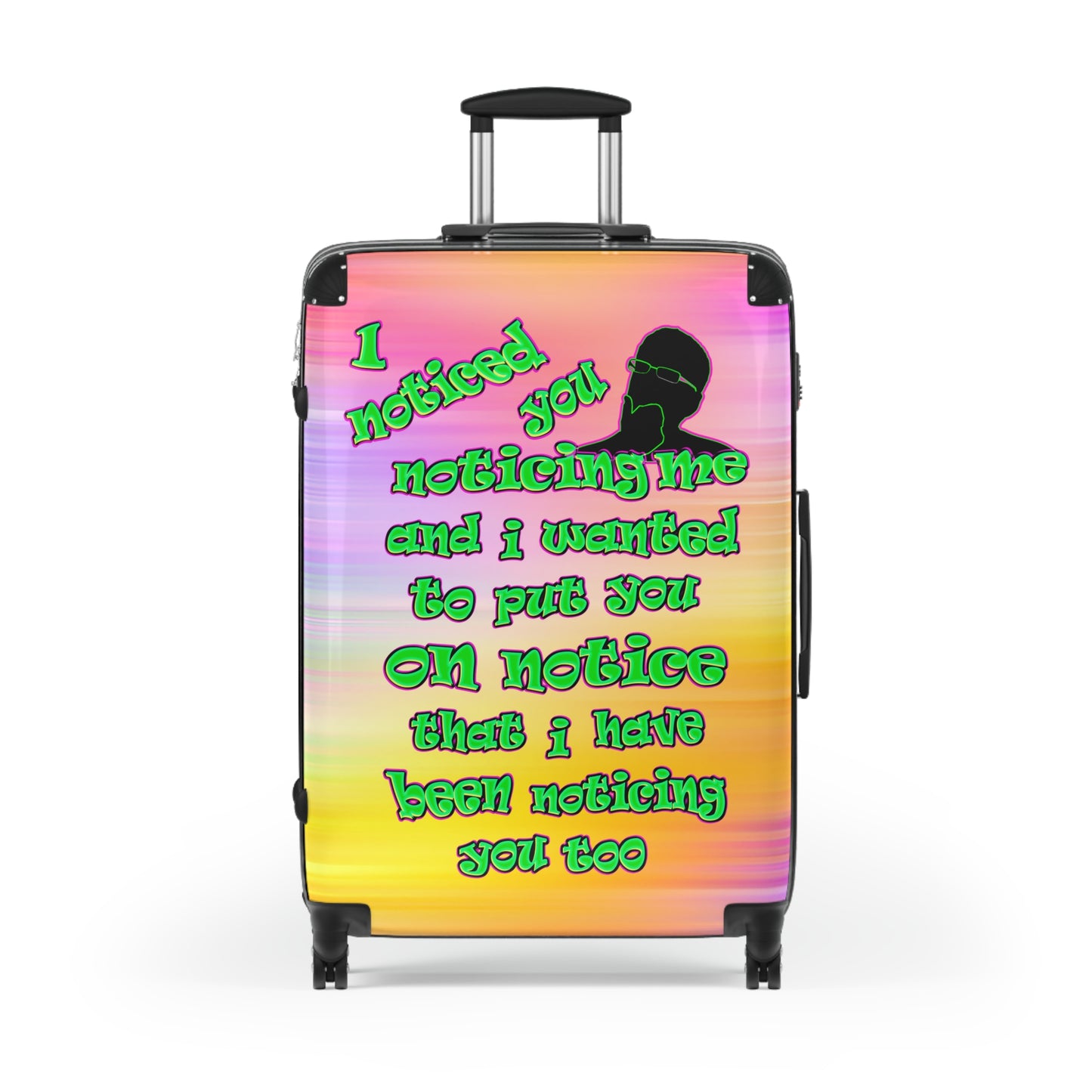 noticed you noticing - Suitcase (color blur)