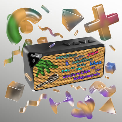 declaration of the independents - Jabba Bluetooth Speaker (butterscotch wood finish)
