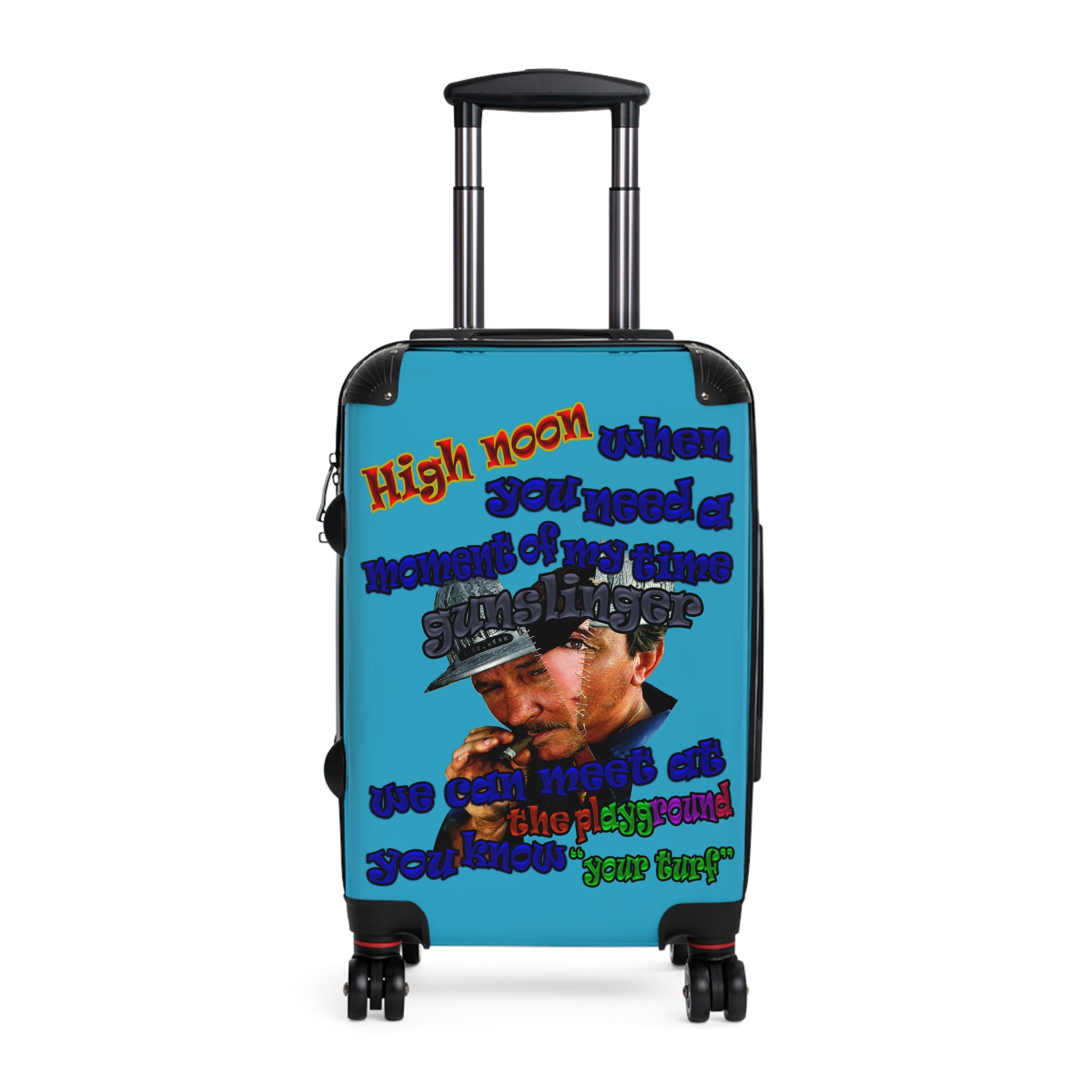 high noon - Suitcase (turquoise)
