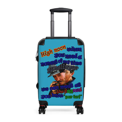 high noon - Suitcase (turquoise)