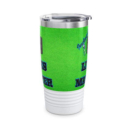 irrelevant - Ringneck Tumbler, 20oz (green turf)