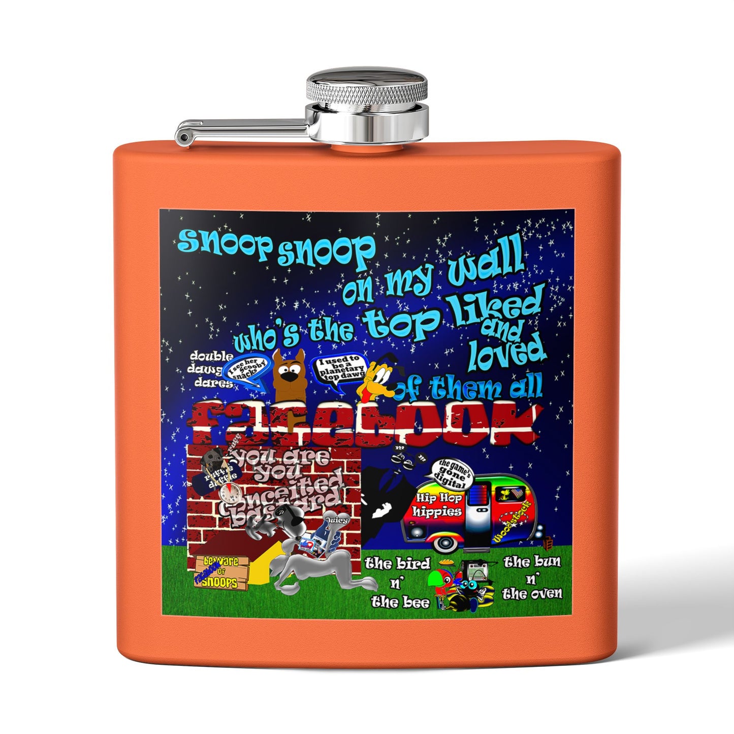snoops - Stainless Steel Flask