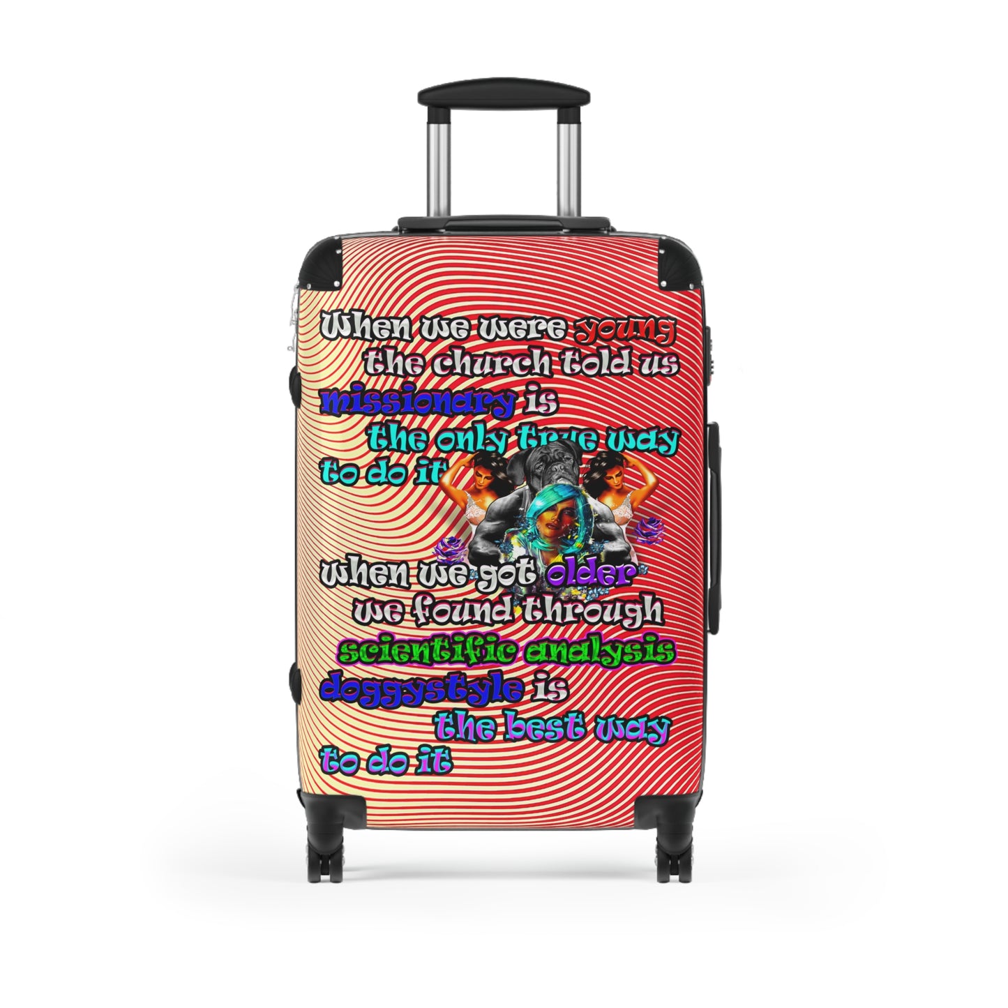 doggystyle - Suitcase (yellow-orange wave)