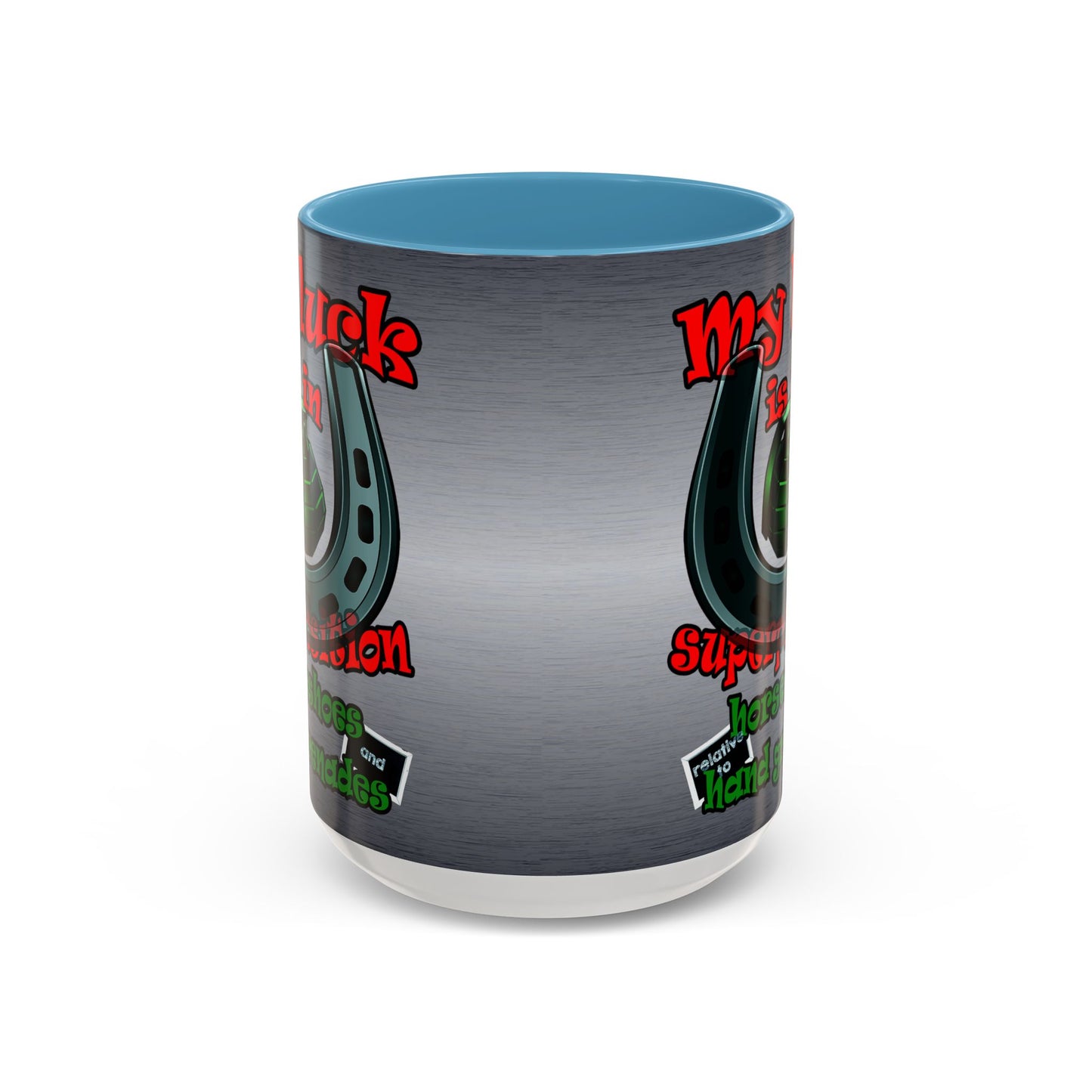 my luck - Accent Mug (brushed nickel)