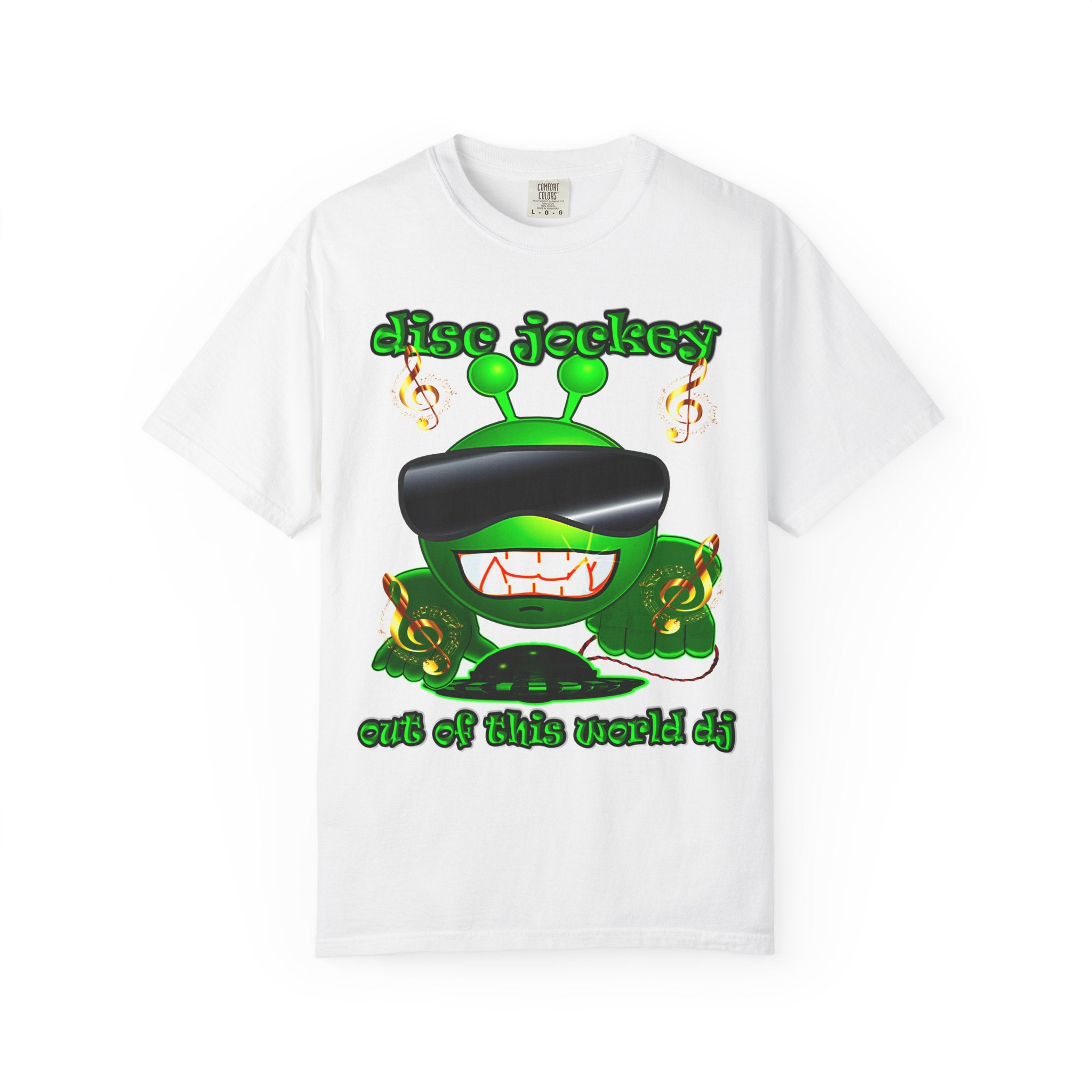 disc jockey - Unisex Garment-Dyed T-shirt