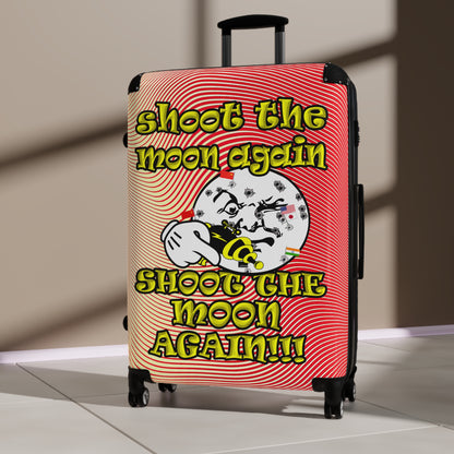 shoot the moon again - Suitcase (yellow-orange wave)