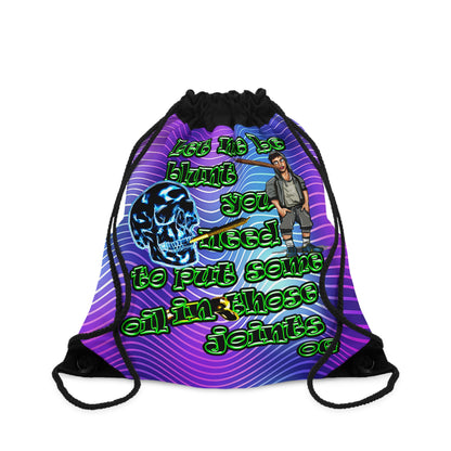 og - Drawstring Bag (purple wave)