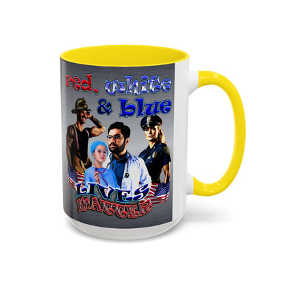 rw&b lives matter - Accent Mug (brushed nickel)