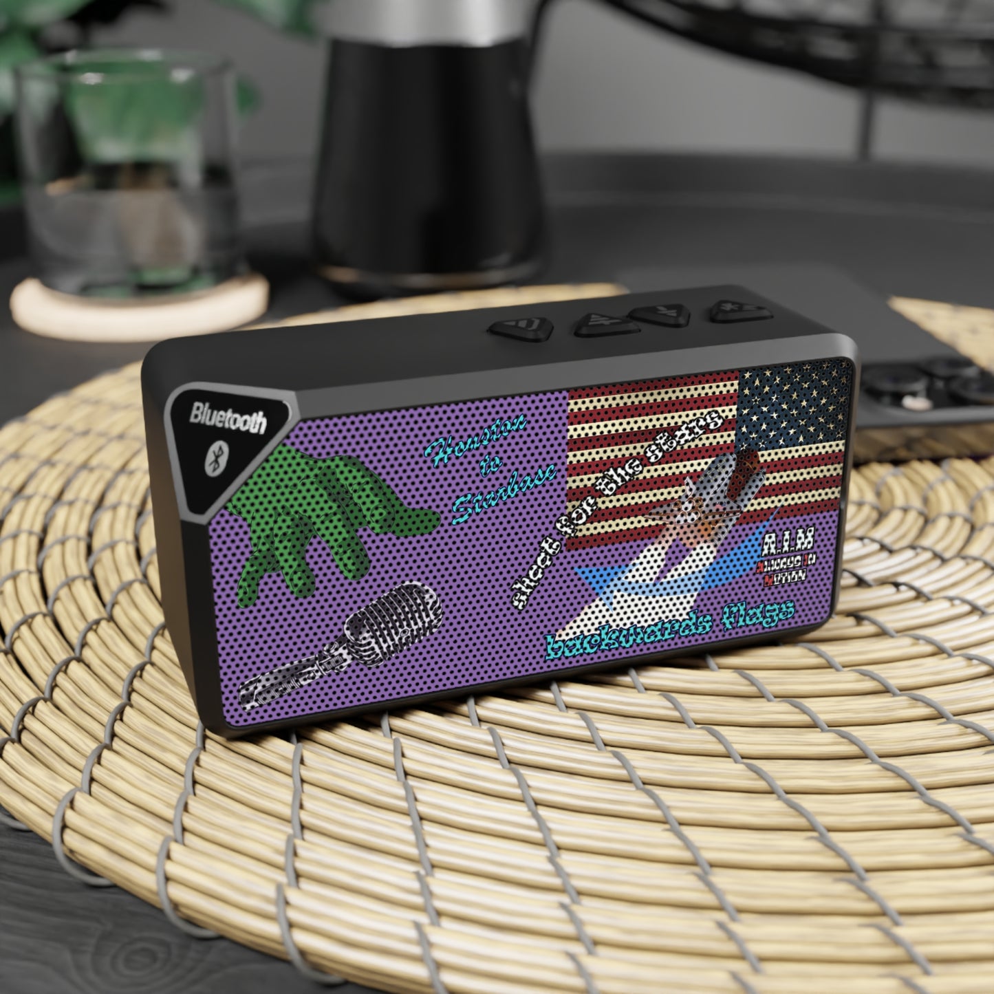 shoot for the stars - Jabba Bluetooth Speaker (light purple)