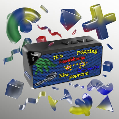 popping like popcorn - Jabba Bluetooth Speaker (dark blue)