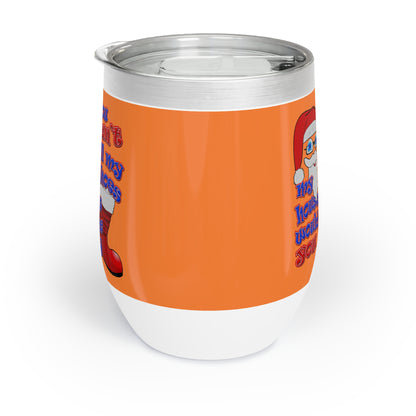santa's shoes - Chill Wine Tumbler (crusta)