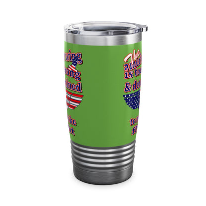 american wing - Ringneck Tumbler, 20oz (green)