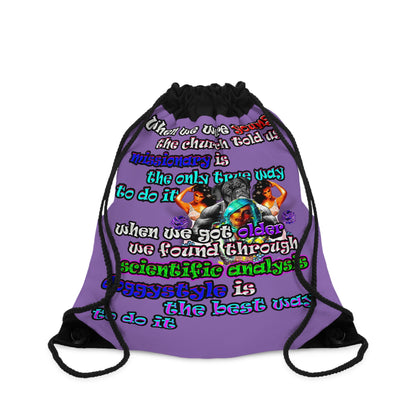 doggystyle - Drawstring Bag (light purple)