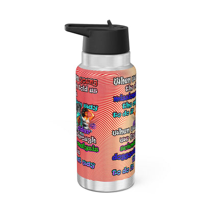 doggystyle - Gator Tumbler, 32oz  (yellow-orange wave)