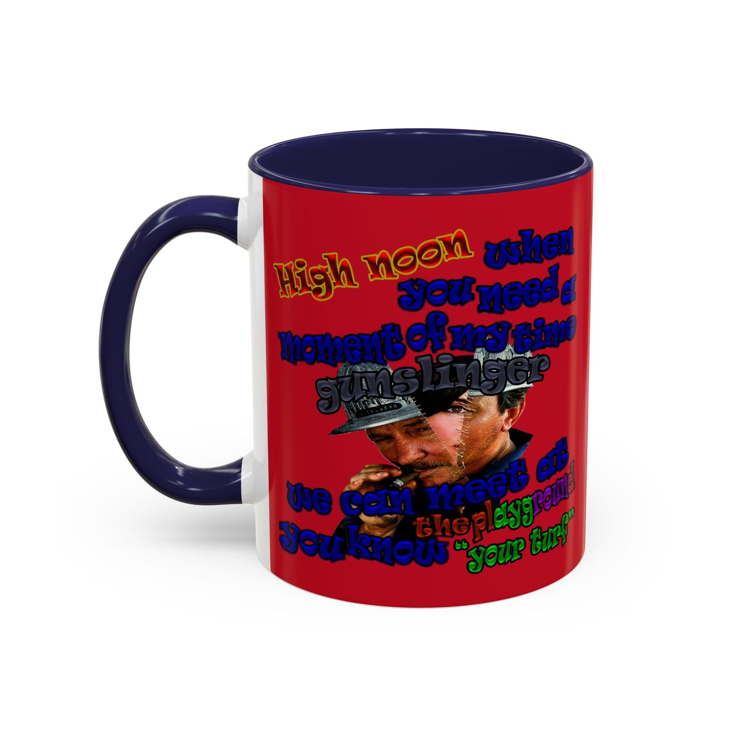 high noon - Accent Mug (dark red)