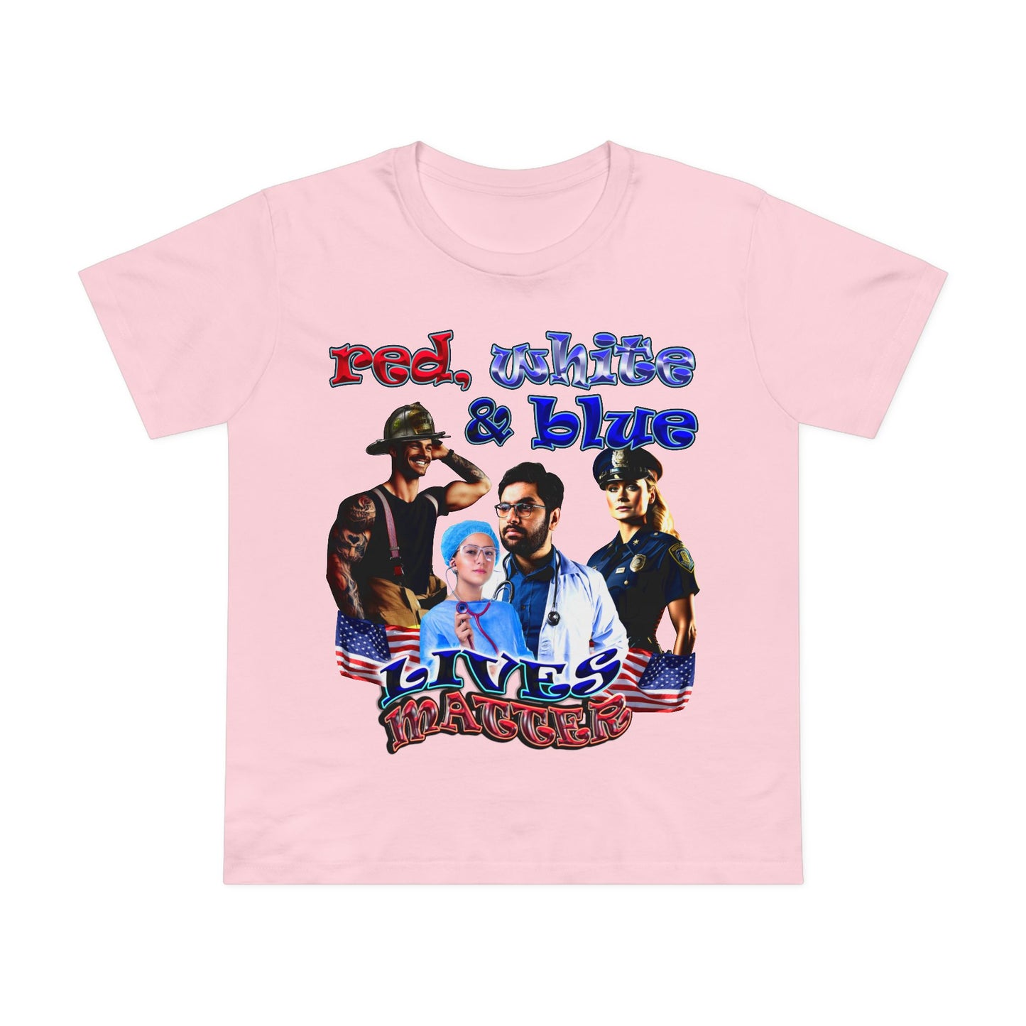 rw&b lives matter - Women’s Maple Tee