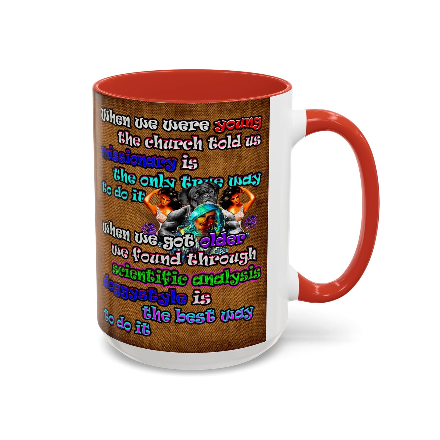 doggystyle - Accent Mug (brown papyrus)