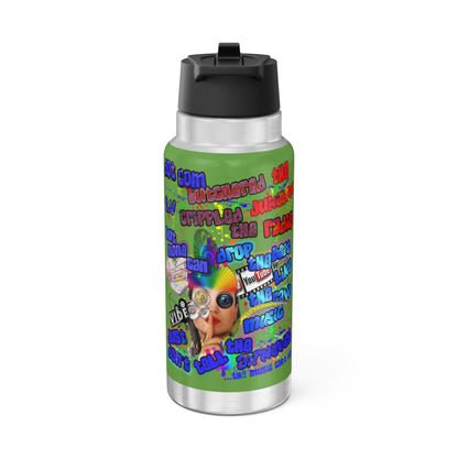 drop the beat - Gator Tumbler, 32oz (green)