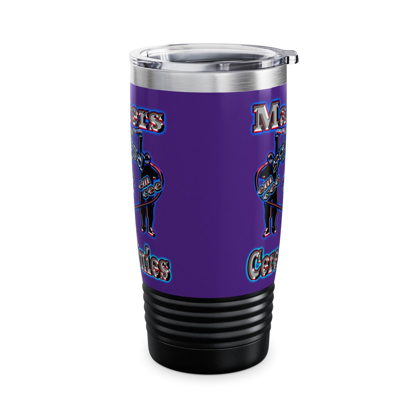 em cee squared - Ringneck Tumbler, 20oz (purple)