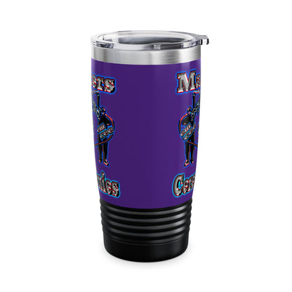 em cee squared - Ringneck Tumbler, 20oz (purple)
