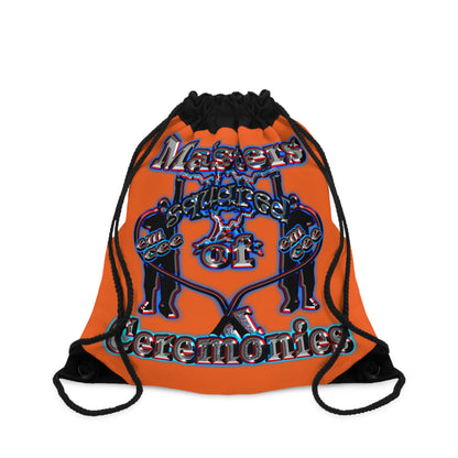 em cee squared - Drawstring Bag (orange)