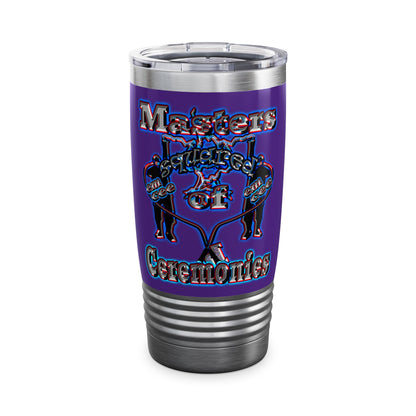em cee squared - Ringneck Tumbler, 20oz (purple)