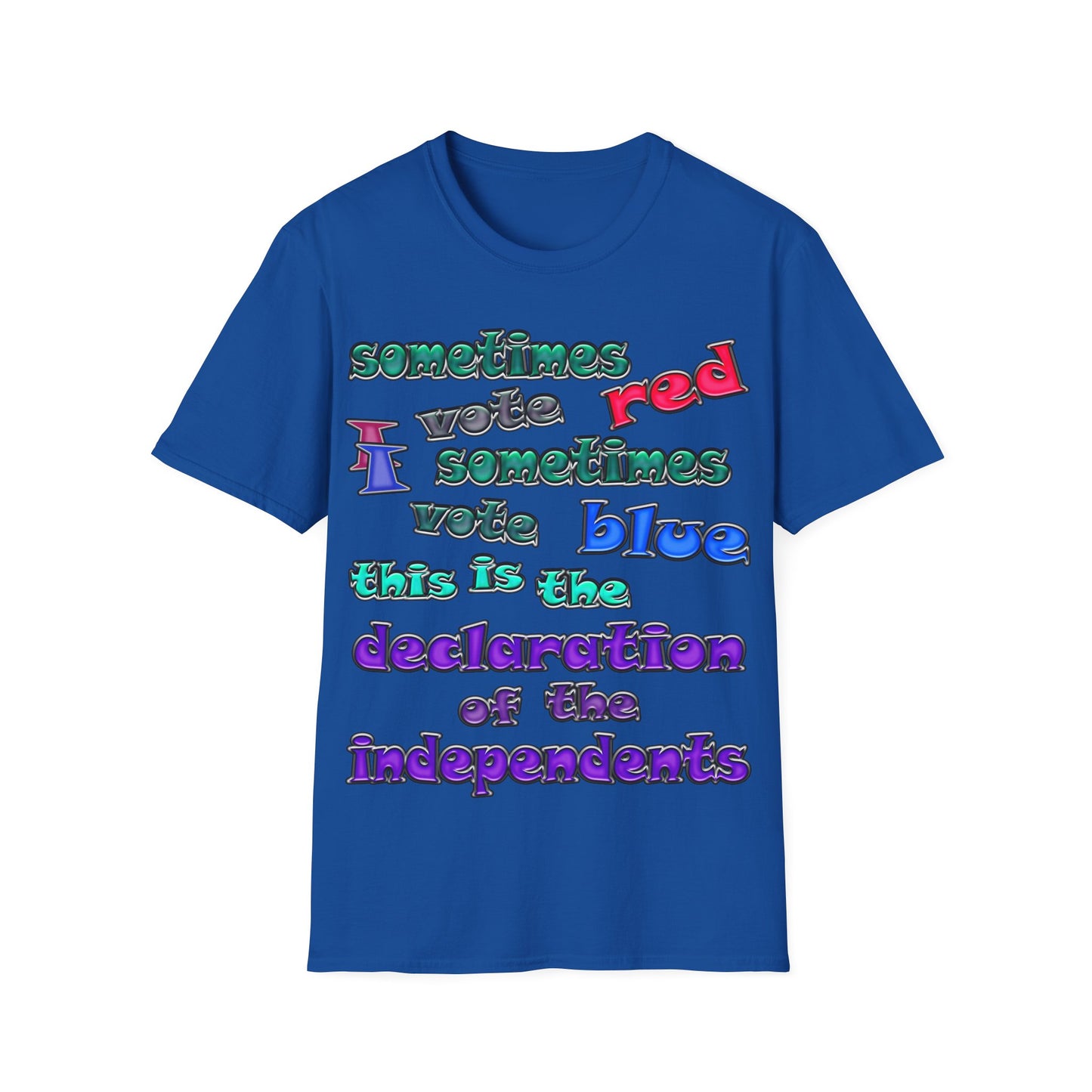 declaration of the independents - Unisex Softstyle T-Shirt