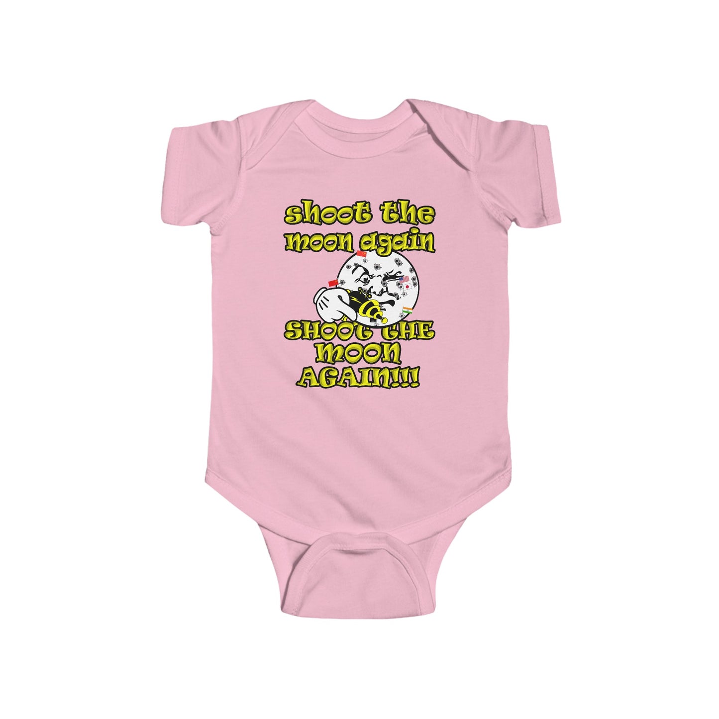 shoot the moon again - Infant Fine Jersey Bodysuit