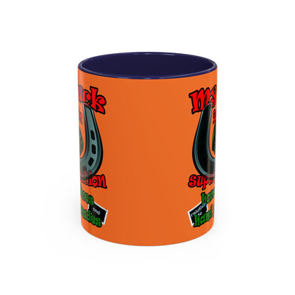 my luck - Accent Mug (crusta)