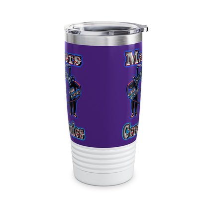 em cee squared - Ringneck Tumbler, 20oz (purple)