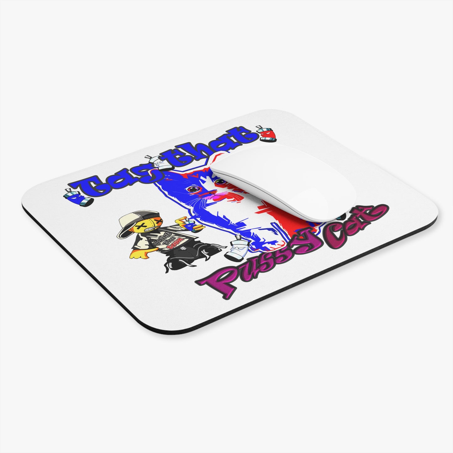 tag that - Mouse Pad (Rectangle) (white)
