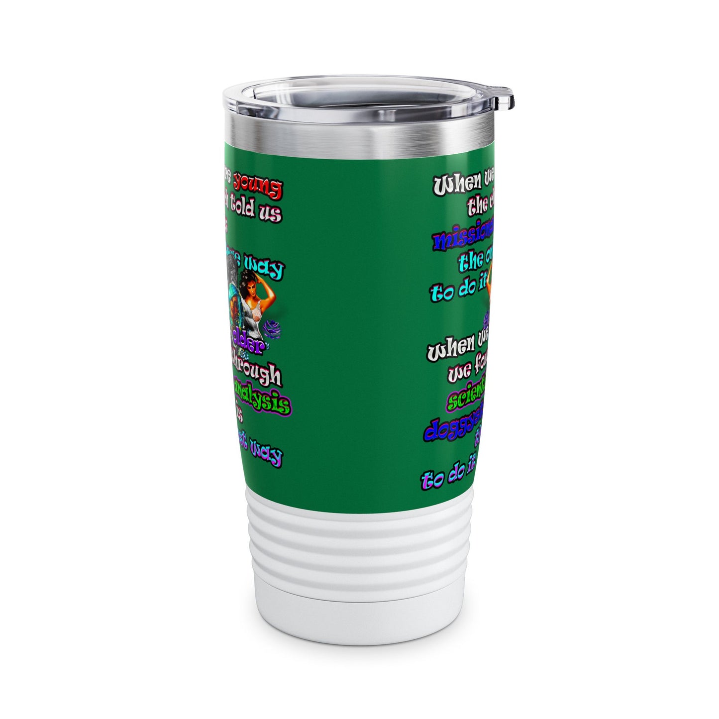 doggystyle - Ringneck Tumbler, 20oz (dark green)