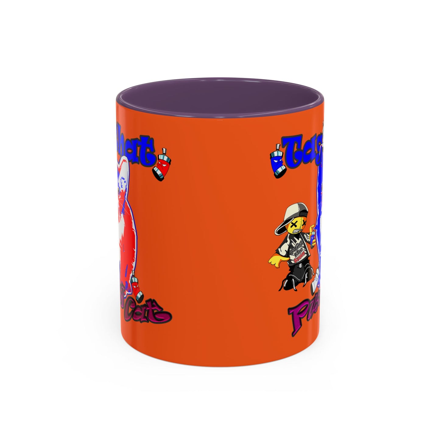 tag that - Accent Mug (orange)