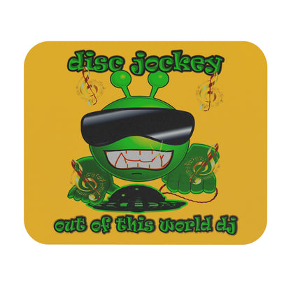 disc jockey - Mouse Pad (Rectangle) (yellow)