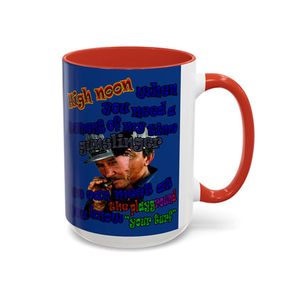 high noon - Accent Mug (dark blue)