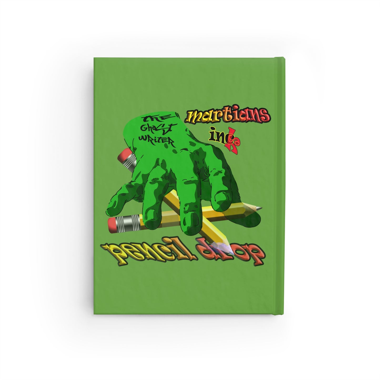 em cee squared - journal-blank (green)