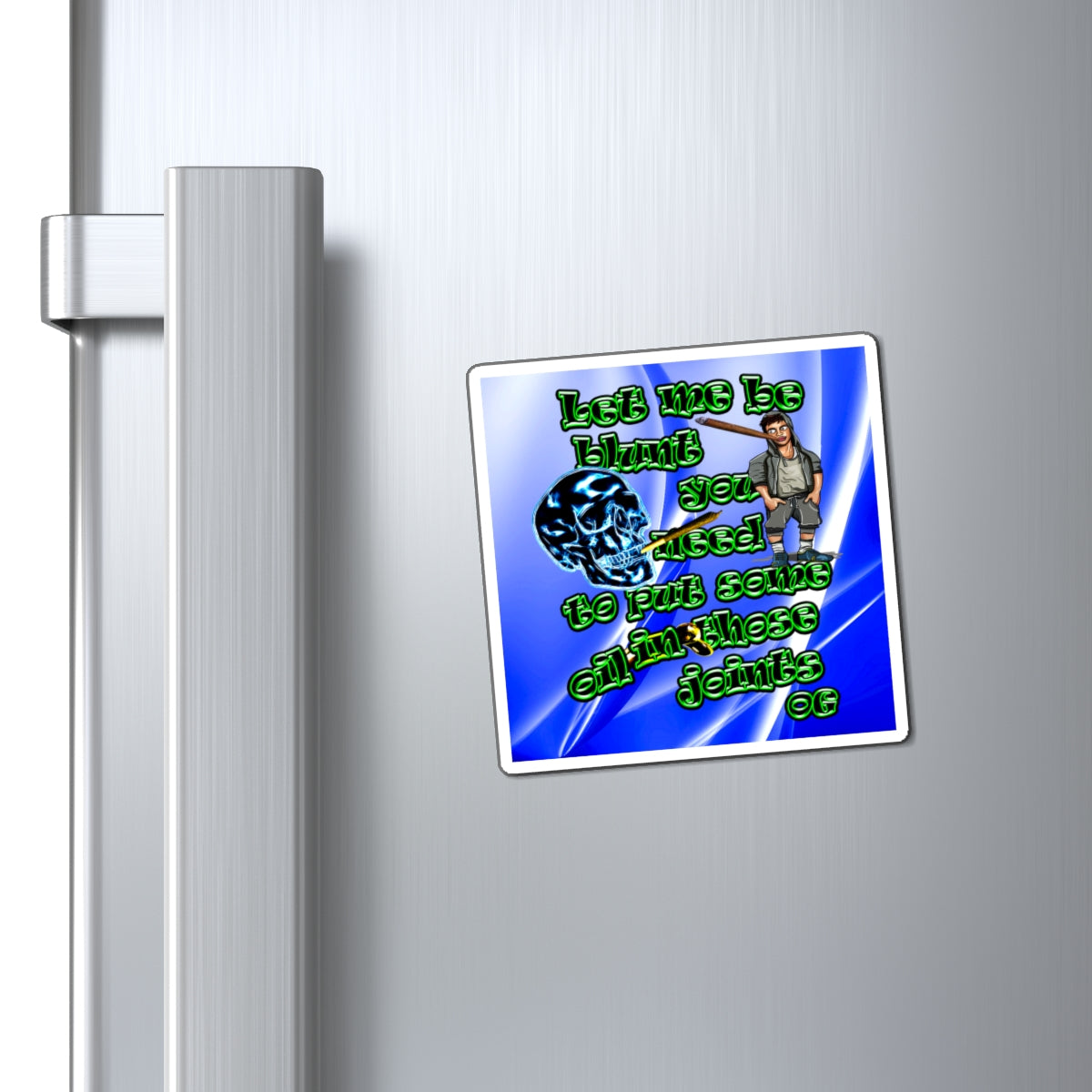 og - Magnets - (blue-white wave)