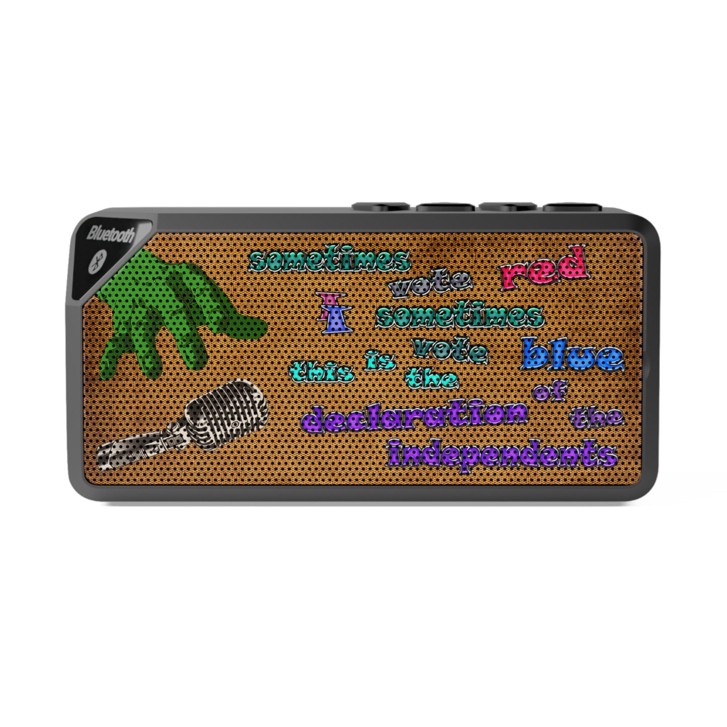 declaration of the independents - Jabba Bluetooth Speaker (brown papyrus)
