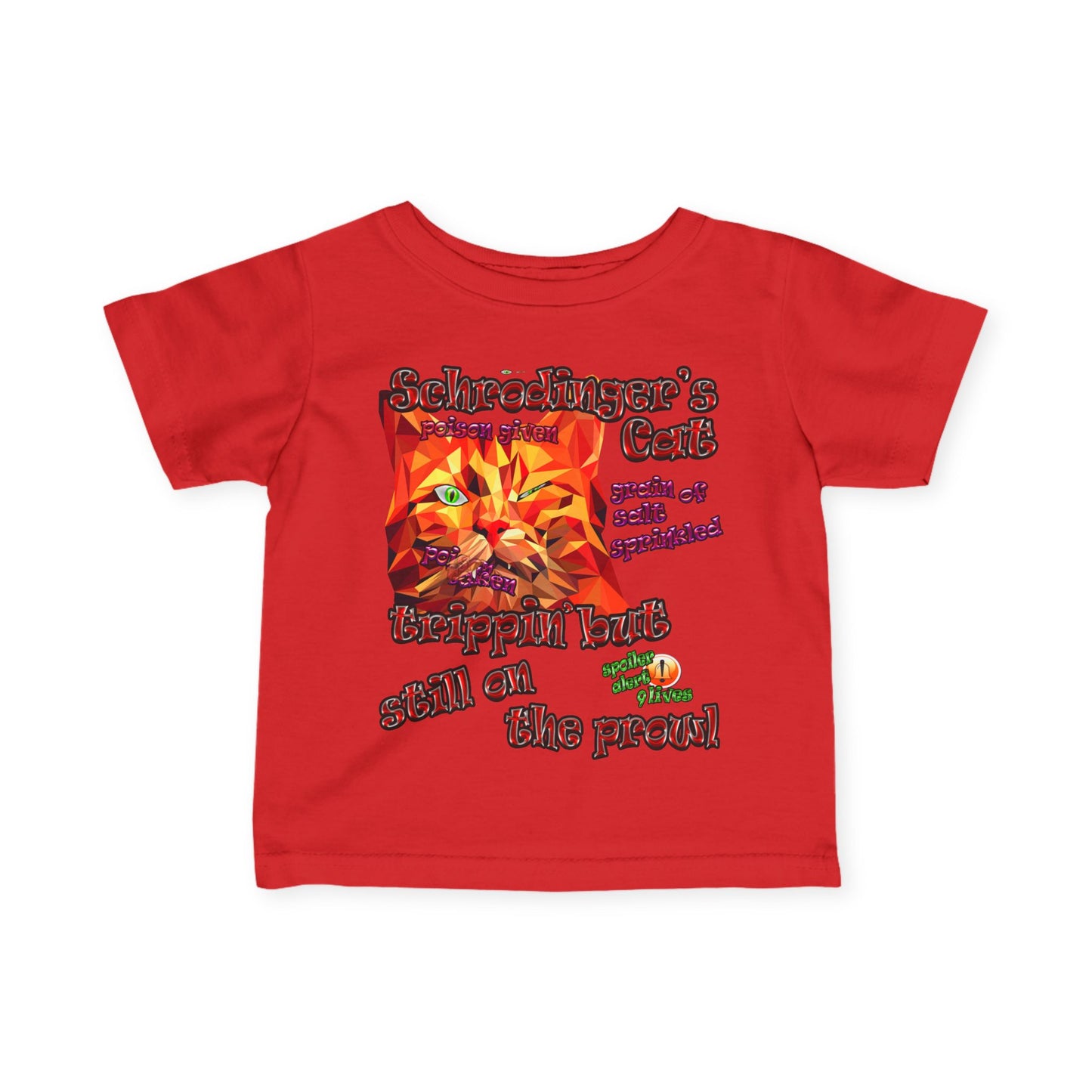 schrodinger's cat - Infant Fine Jersey Tee