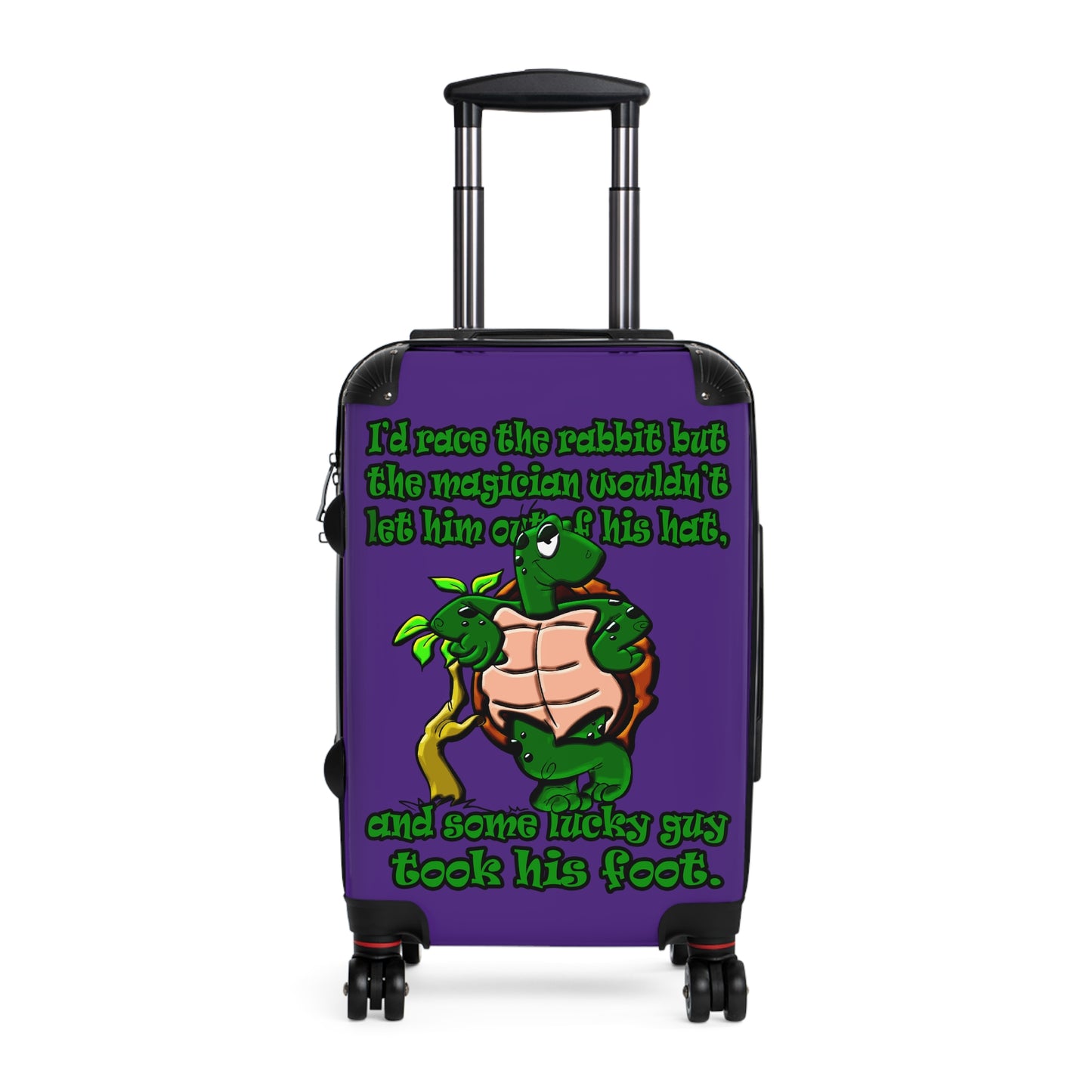 turtle race - Suitcase (purple)