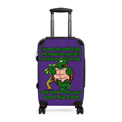 turtle race - Suitcase (purple)