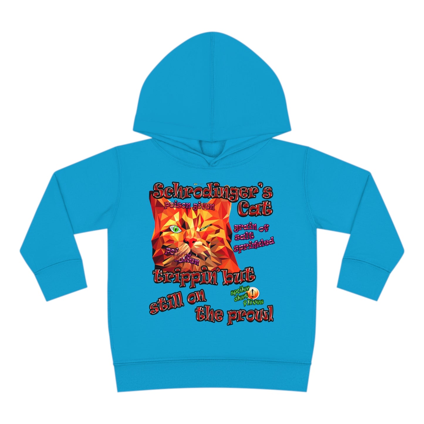 schrodinger's cat - Toddler Pullover Fleece Hoodie