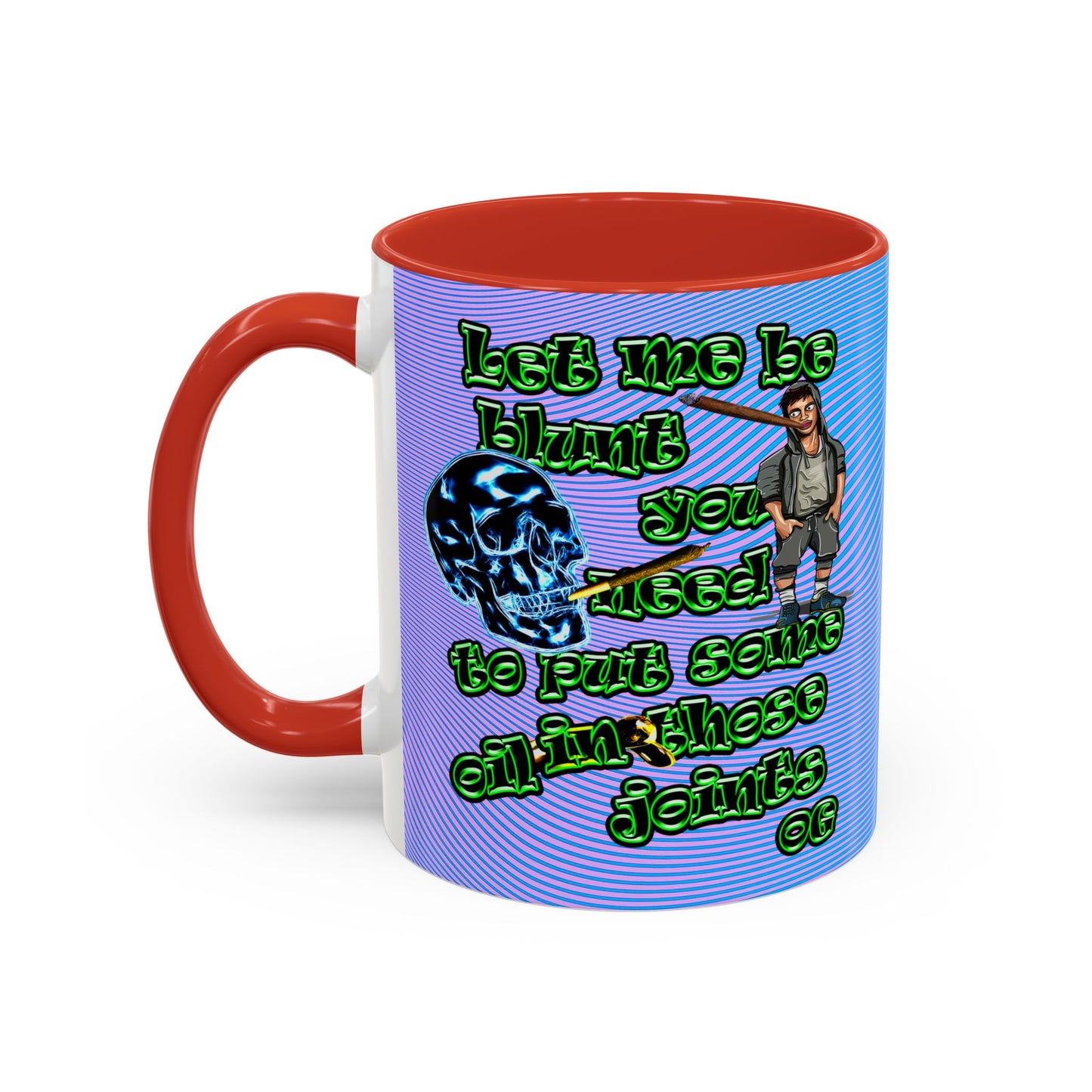 og - Accent Mug (light blue-purple wave)