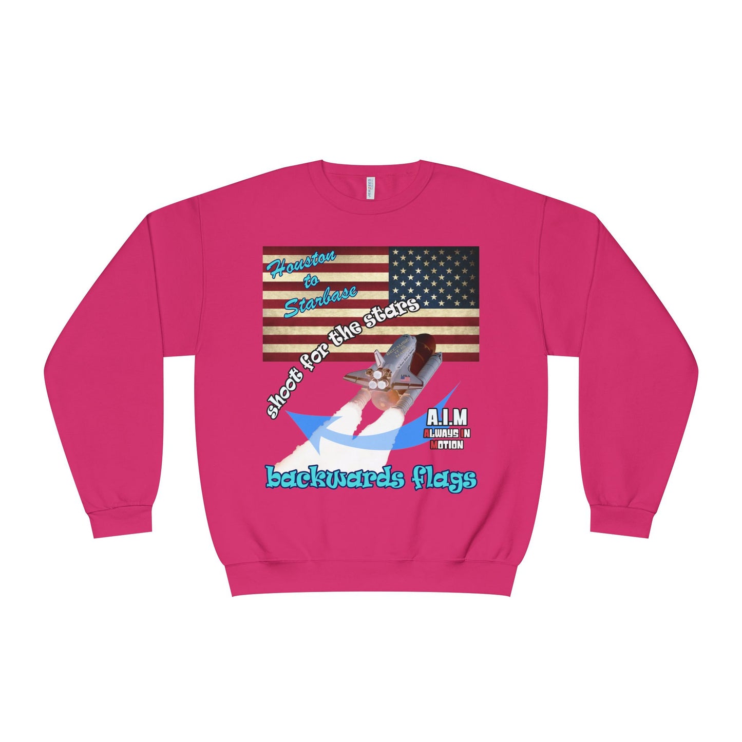 shoot for the stars - Unisex NuBlend® Crewneck Sweatshirt